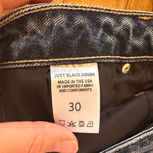 Just Black Denim Ultra Wide Leg Women’s Jeans - Picture 11 of 14